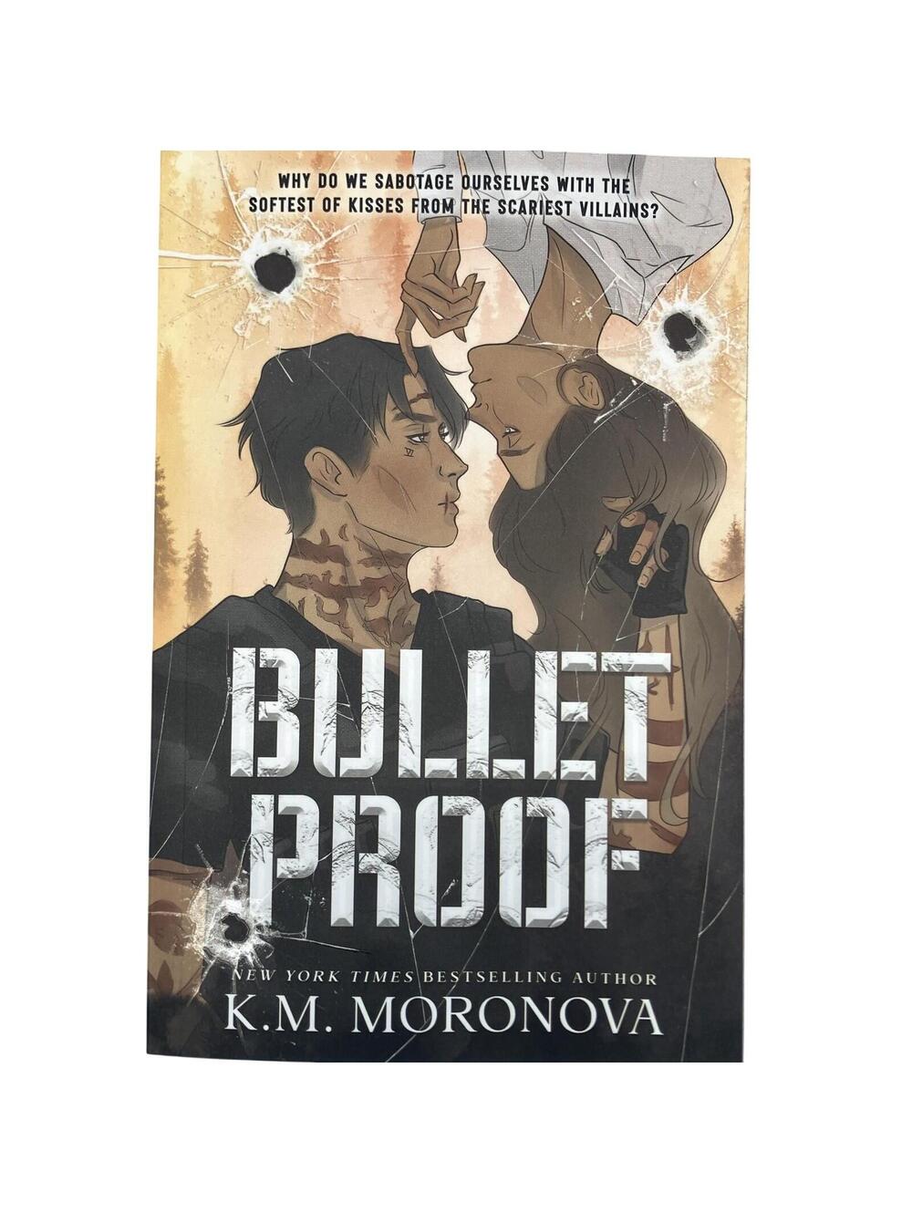Bullet Proof K.M. Moronova Bloom Books Trade PB Multicolor Romance 2026 Novel